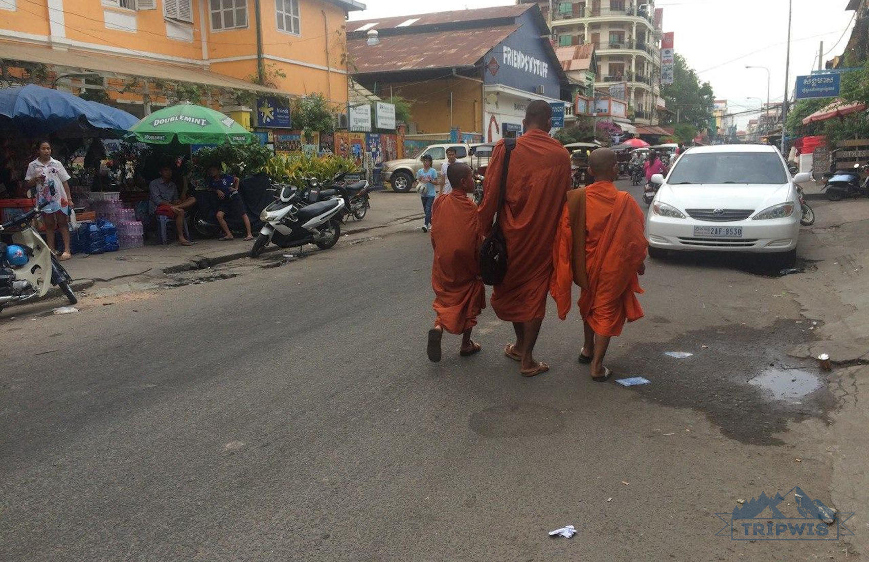 street in Cambodia