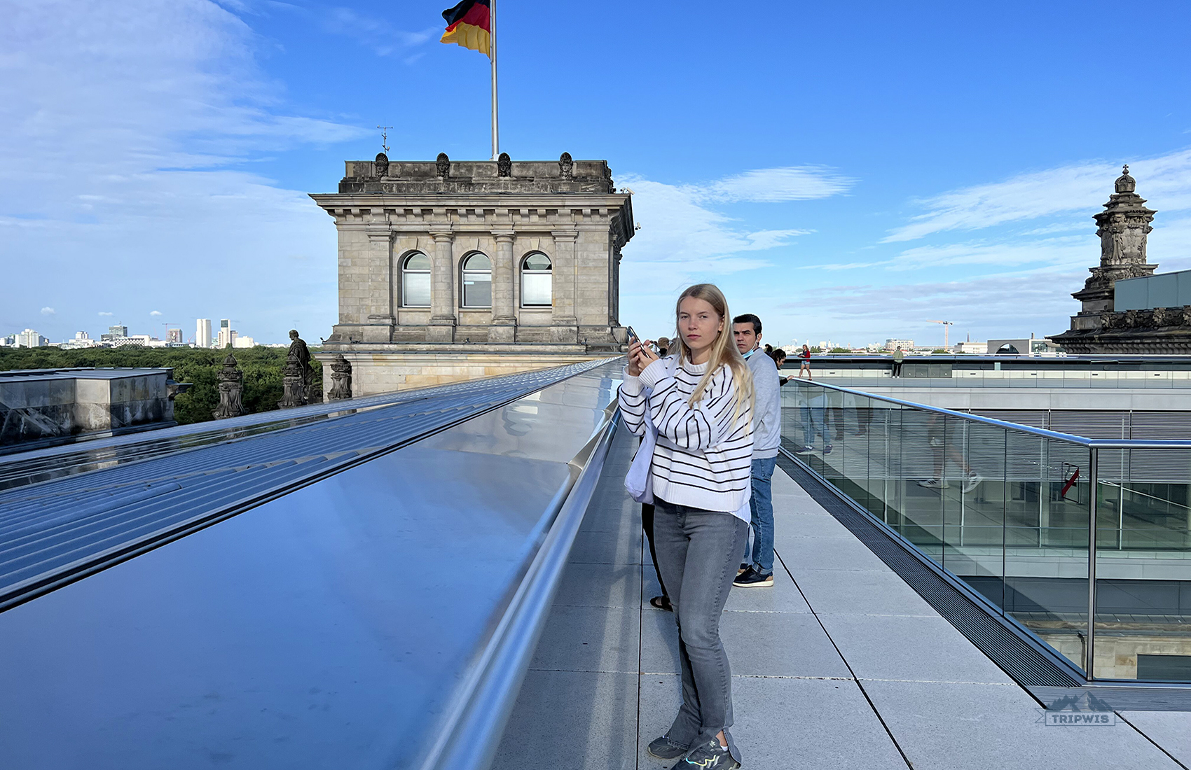 Reichstag Dome rooftop