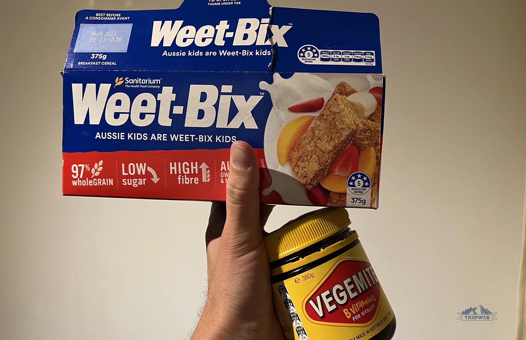 Weet-bix and Vegemit