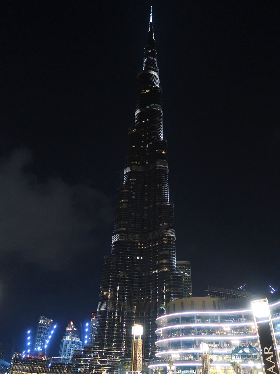 Dubai view at night 2