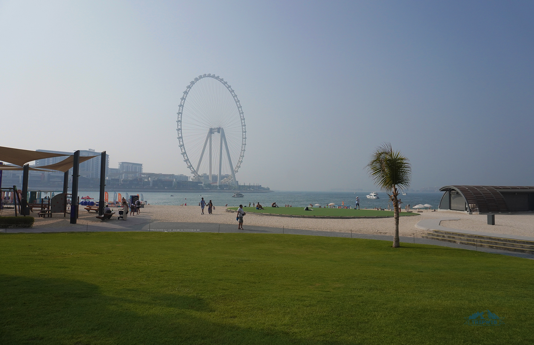 Marina beach in september