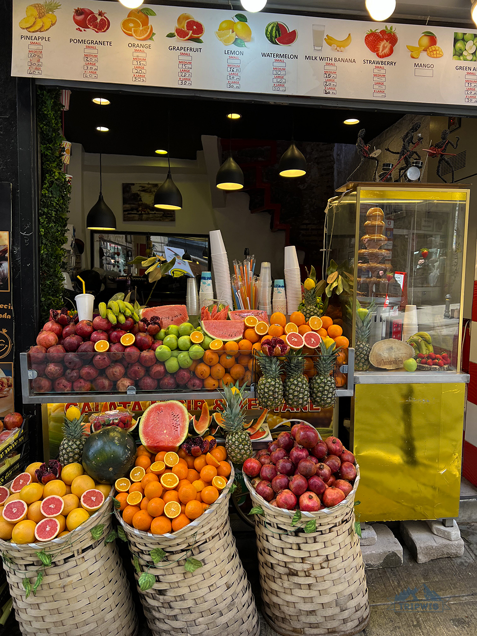 Fruits in Turkey