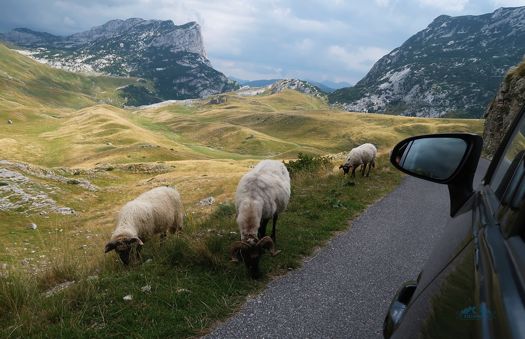 montenegro mountains and roads