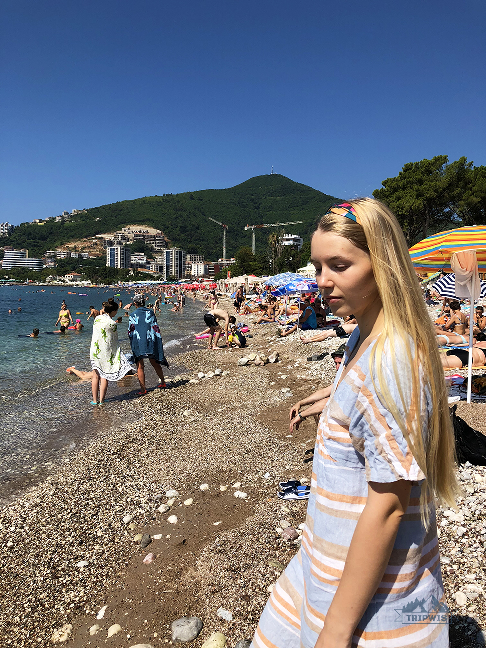 Beach in Budva 1