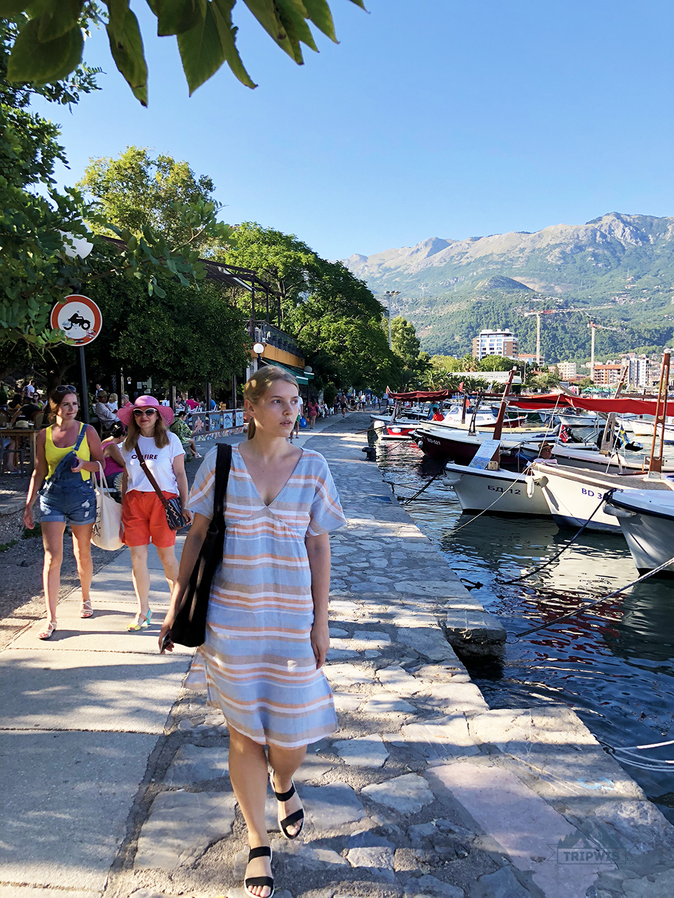 Budva promenade