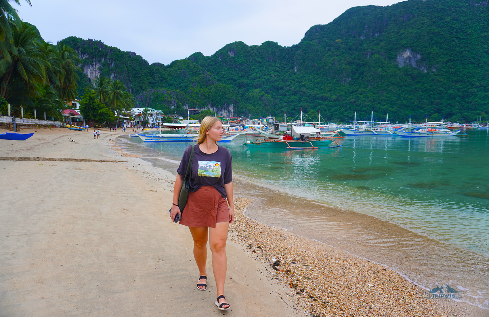 Beach in El Nido Palawan