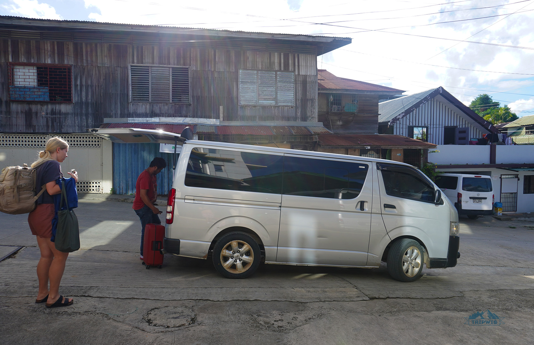 Van transfer from Puerto Princesa to El Nido