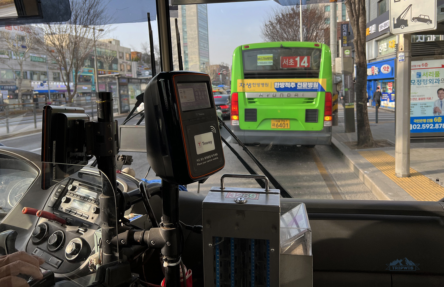 bus in Seoul