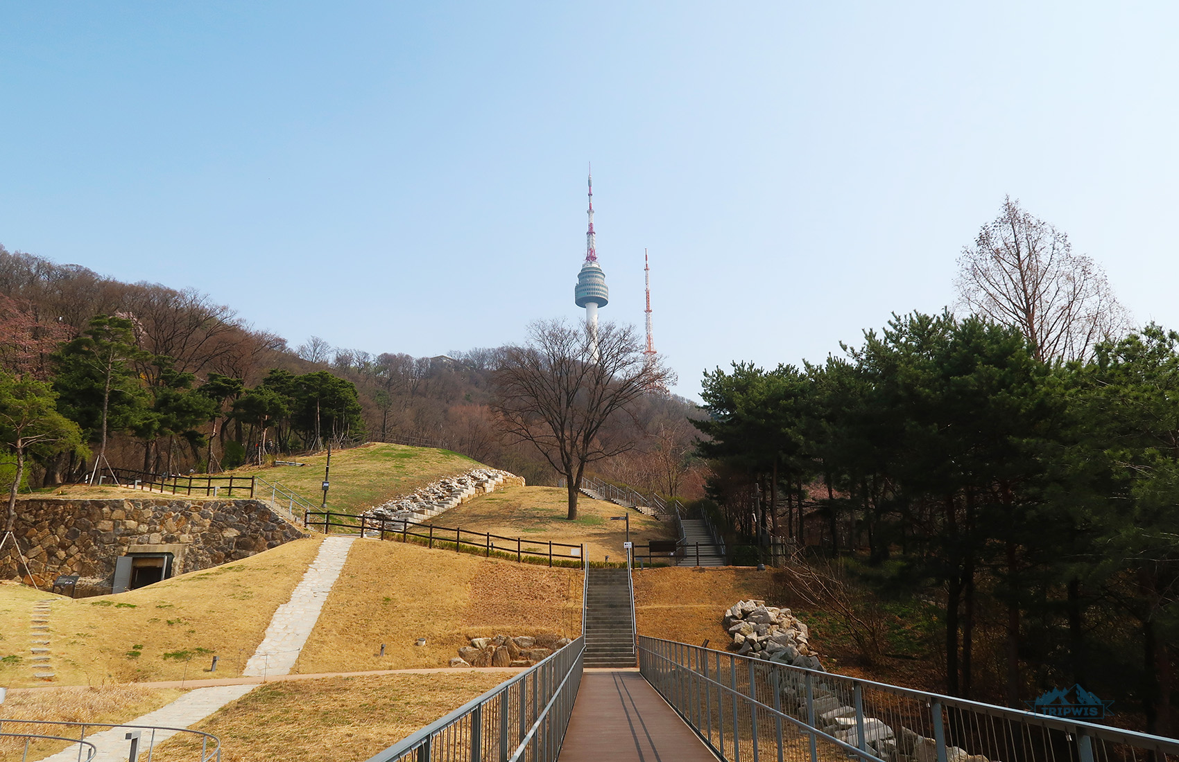 Overview of the Namsan Tower hike