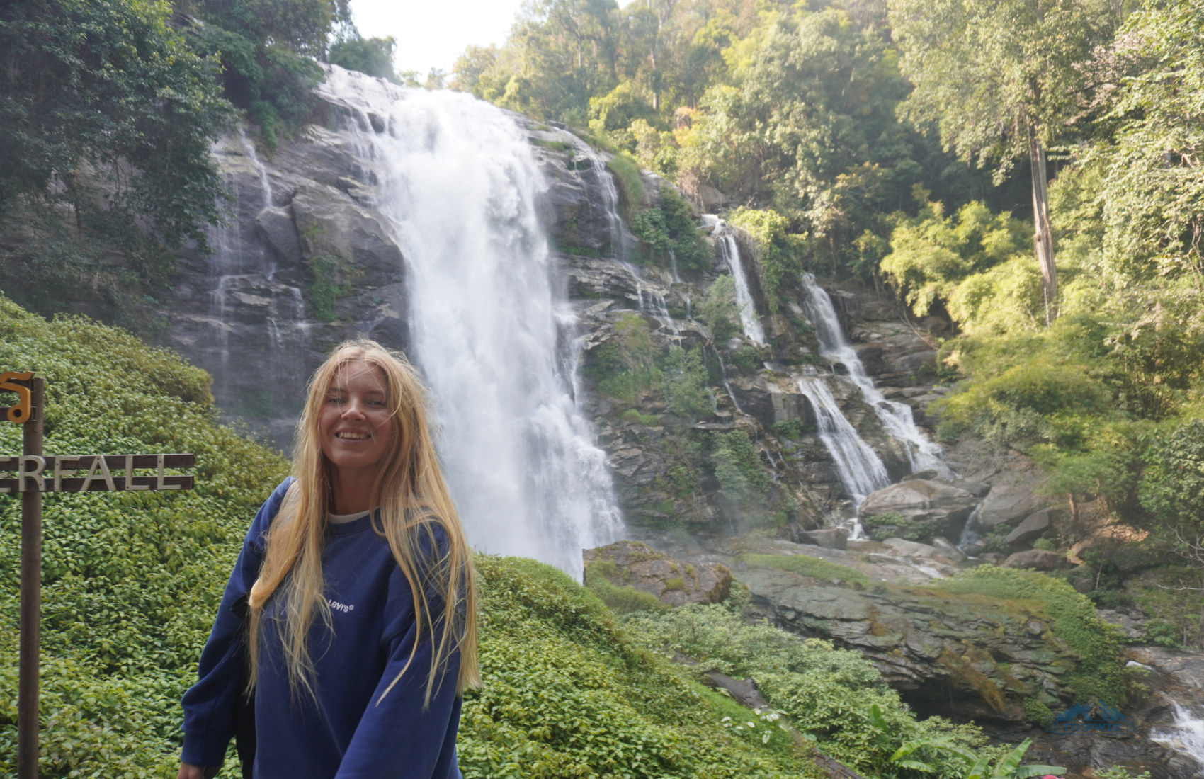 Waterfall in Thailand Chiang Mai