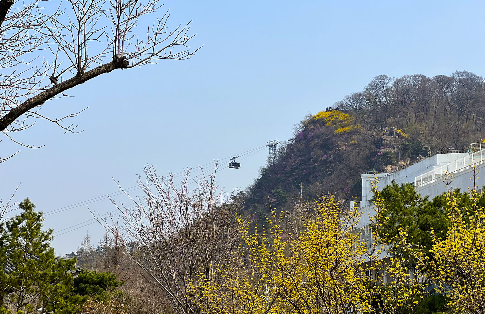 cablecar to Namsan Tower