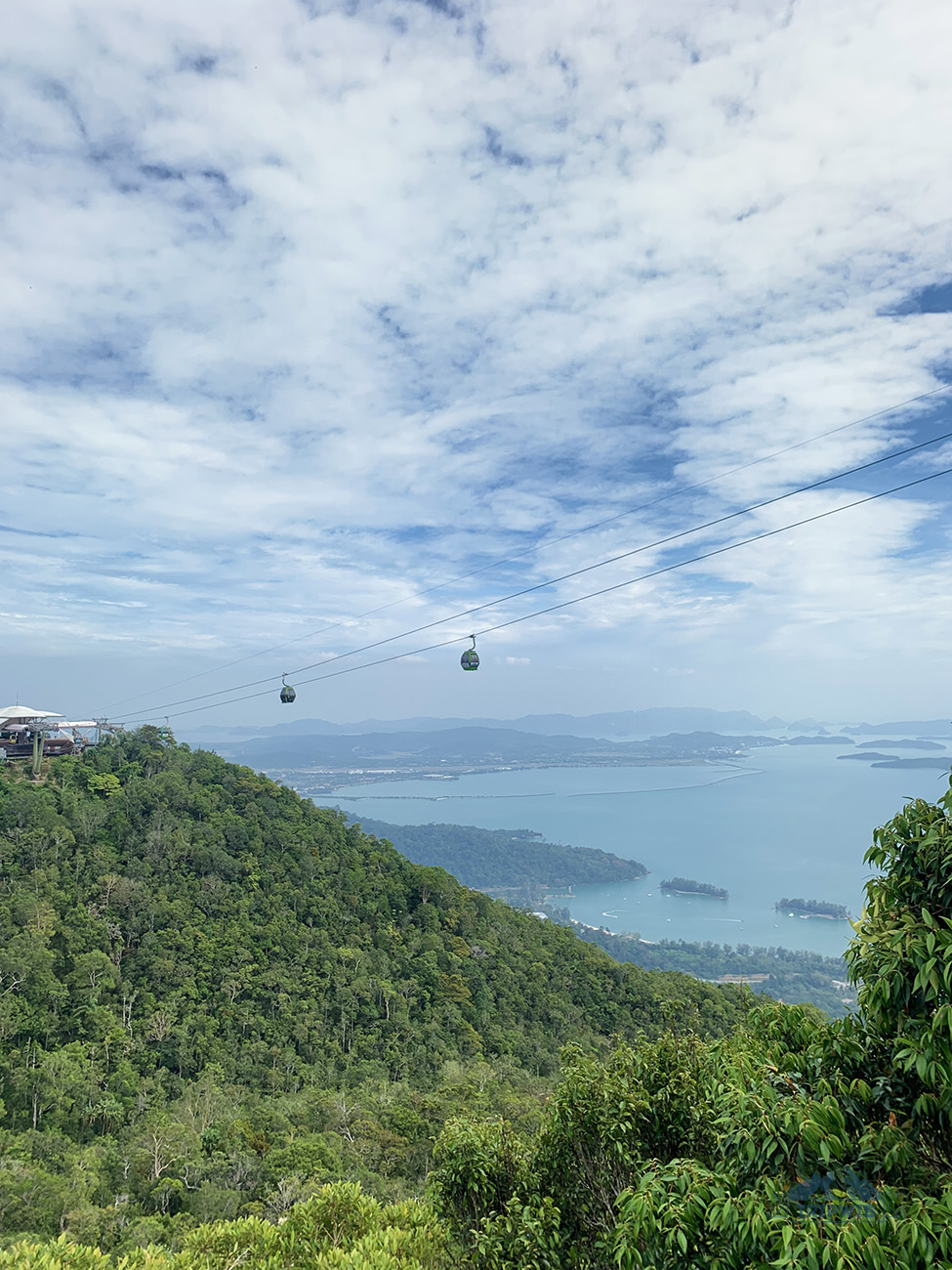 view from  SkyCab in Langkawi