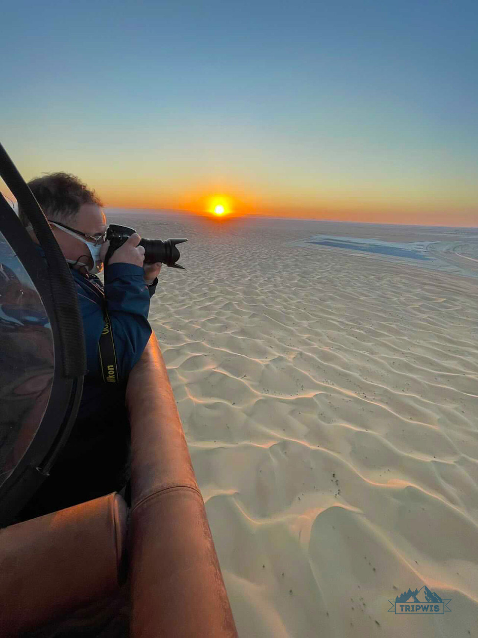 Hot air balloon flight Dubai