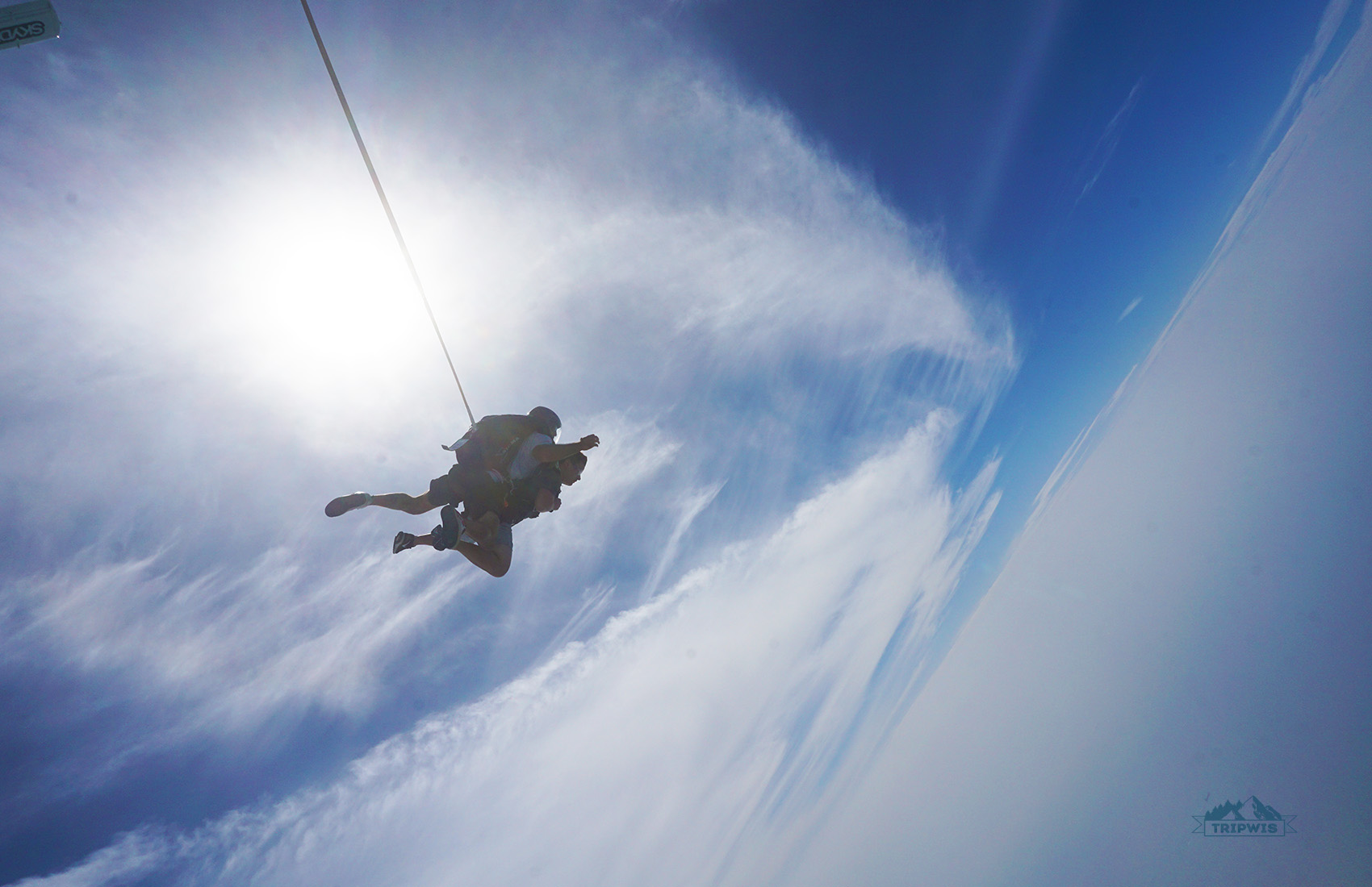Parachute deploying