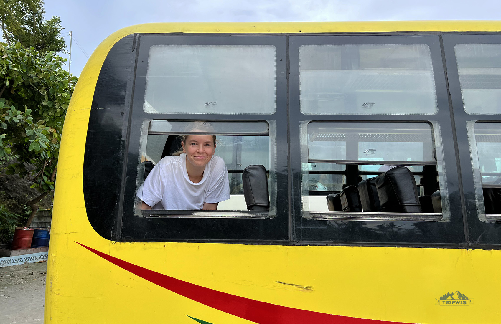 Bus from Cebu to Moalboal
