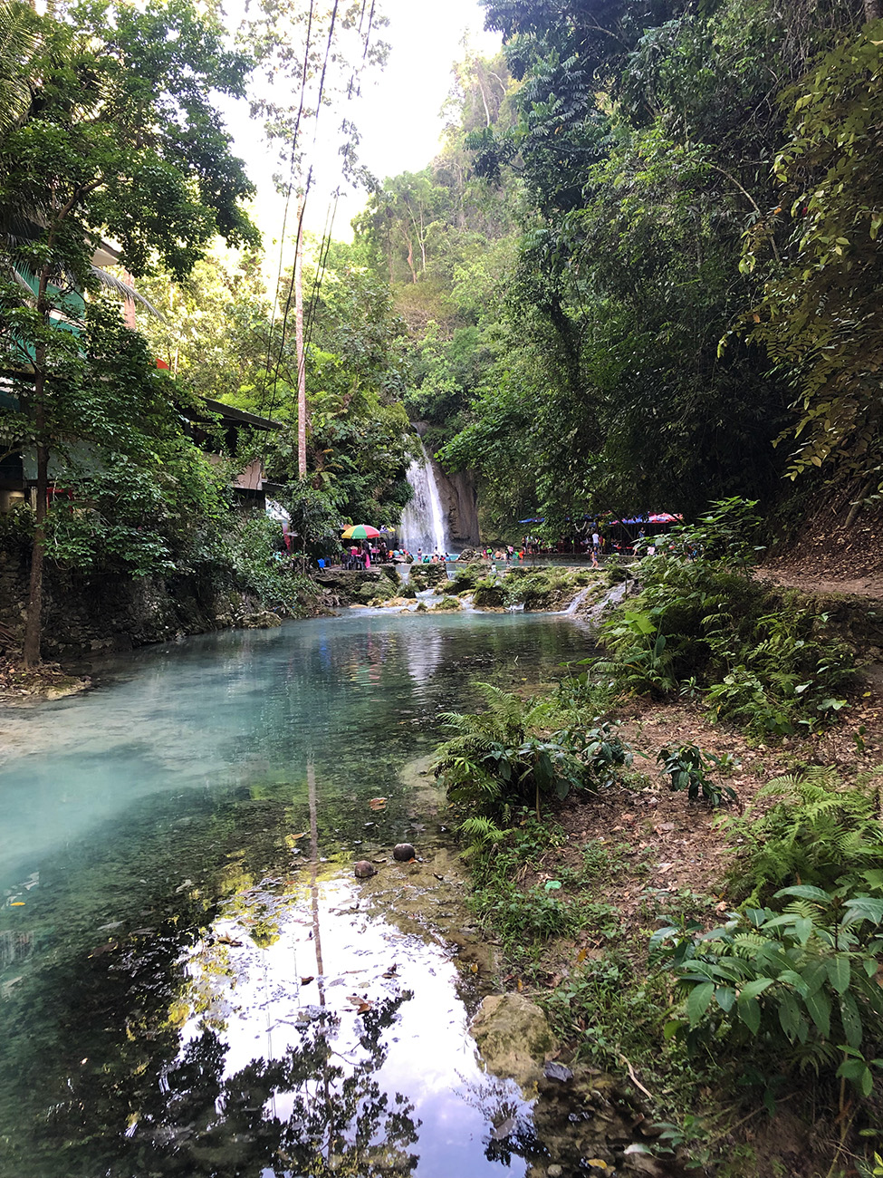 canyoneering to Kawasan Falls 2