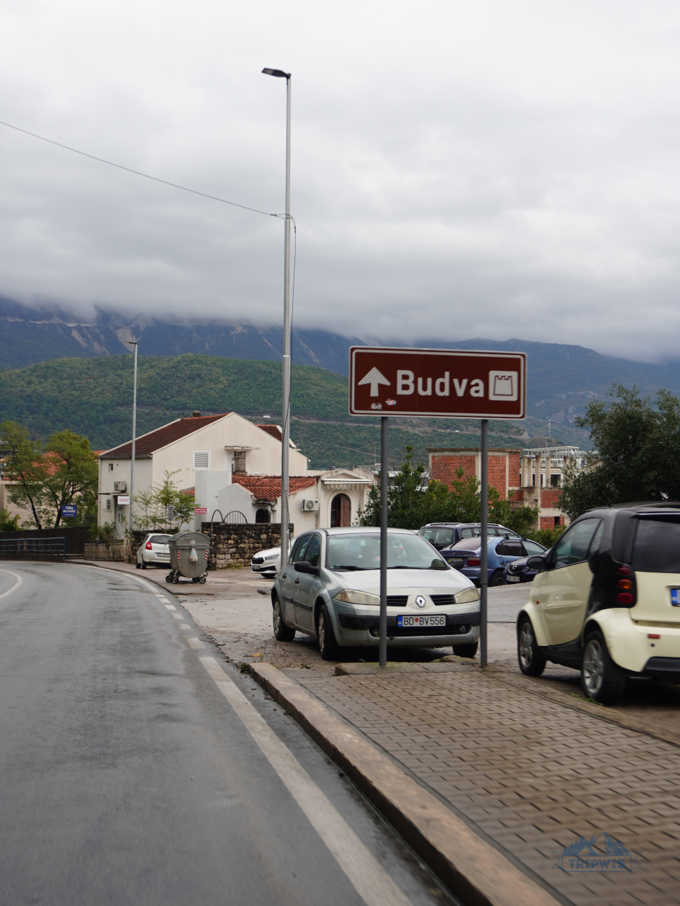 Budva sign