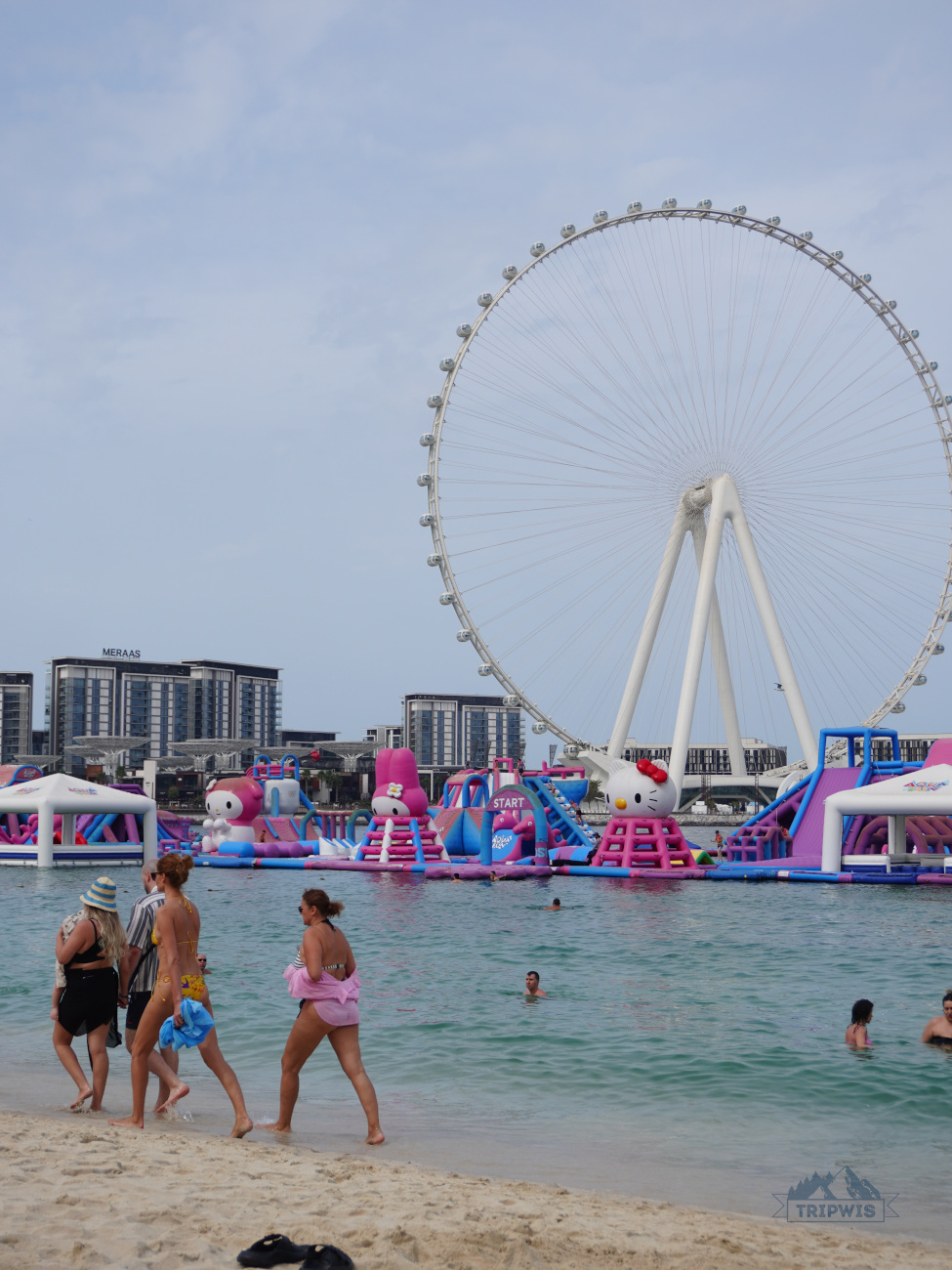 Marina beach and Ein Dubai