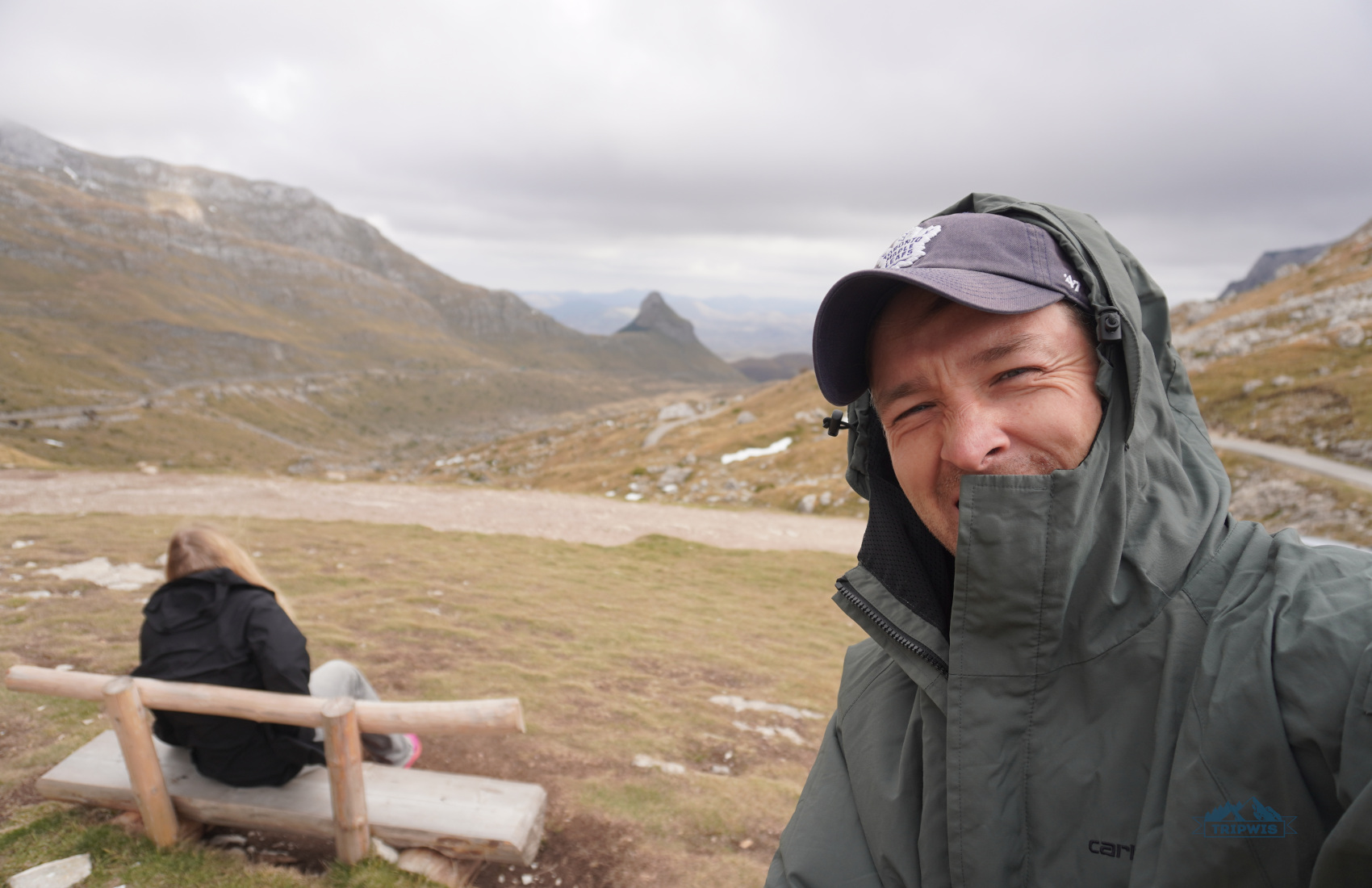 Sedlo Pass Montengero in autumn