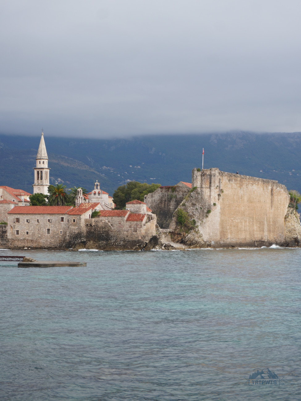  St.John Church and old town Budva