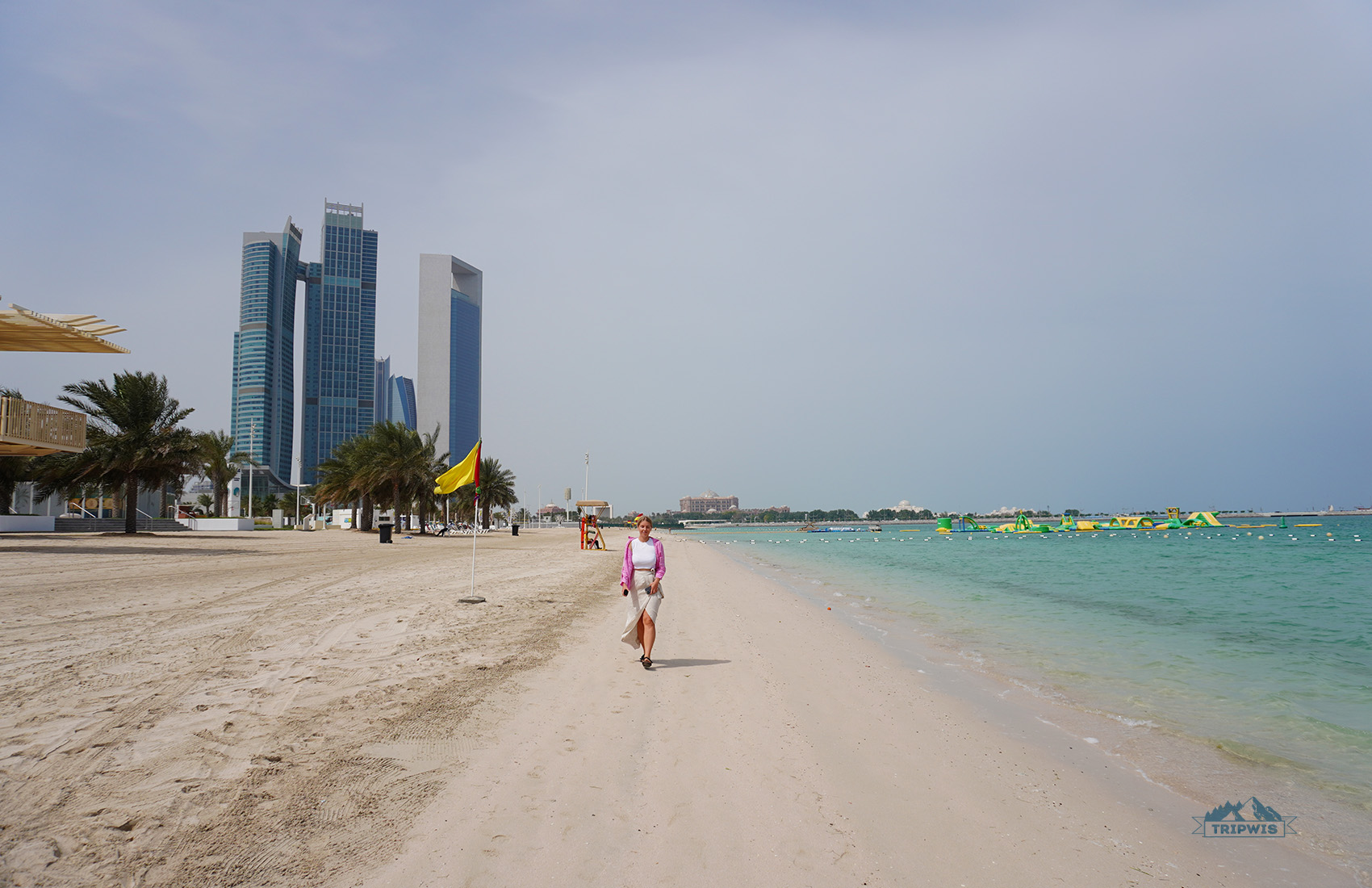 Abu Dhabi main beach