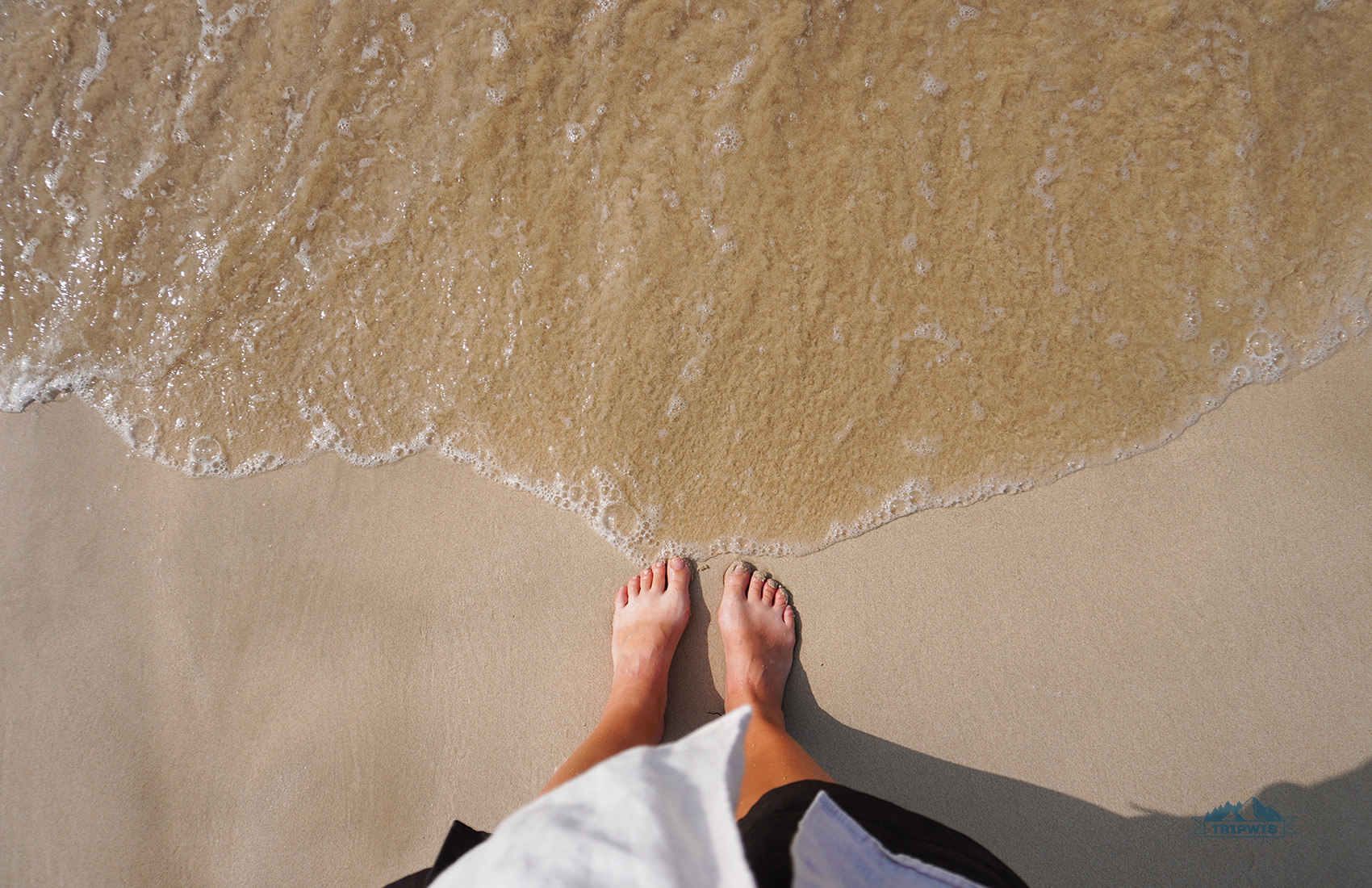 Beach in Abu Dhabi Yas Island