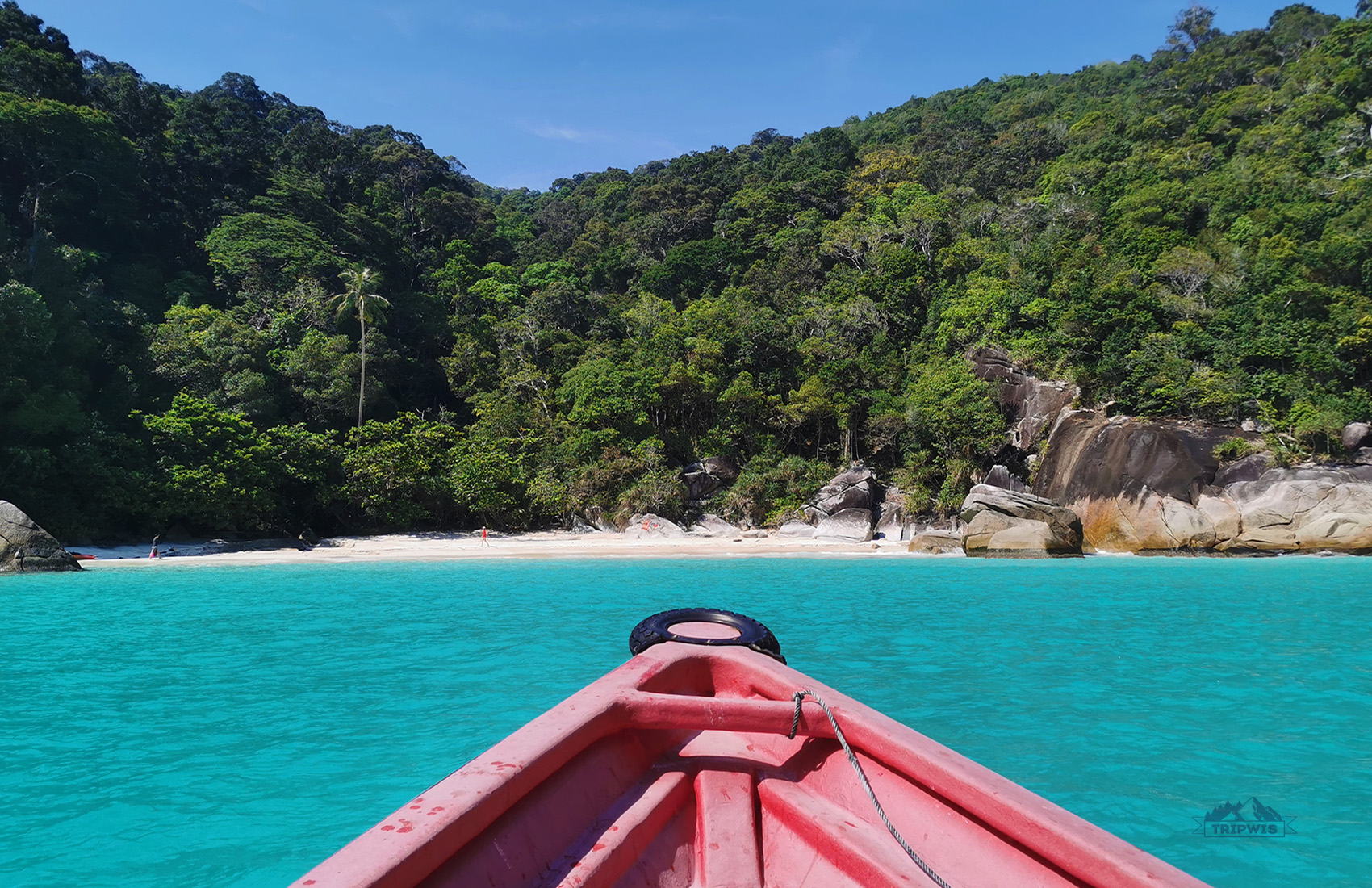 boat Perhentian islands