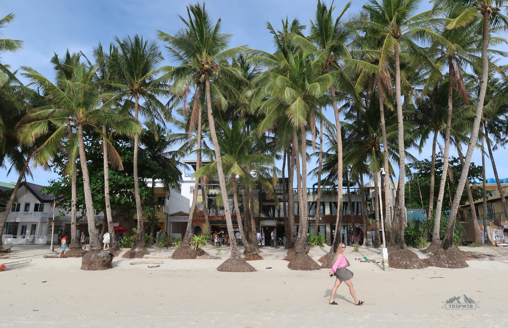 Boracay beach and me