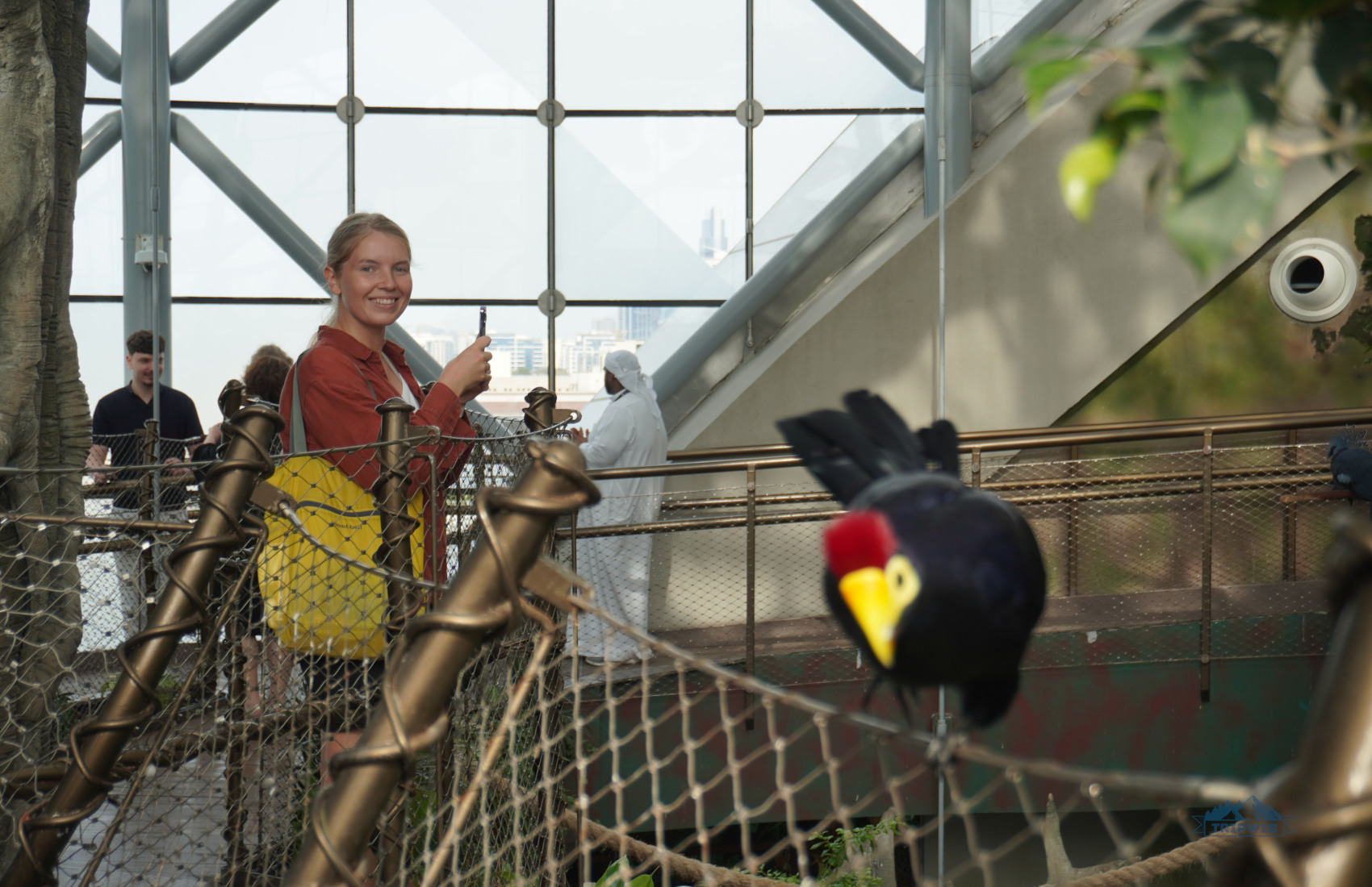 inside of Green Planet Dubai