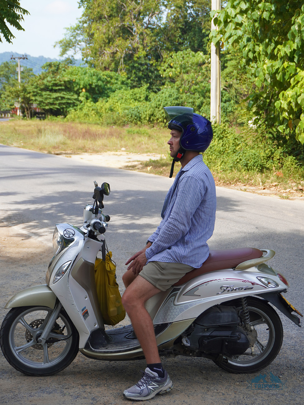 our bike in thailand Krabi
