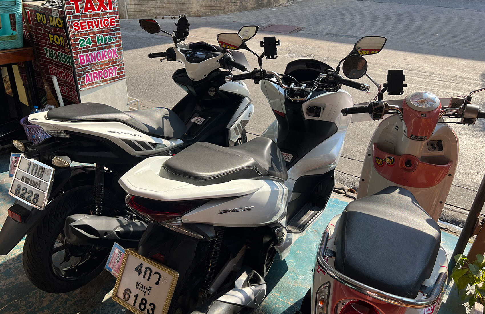 renting a bike in Chiang Rai