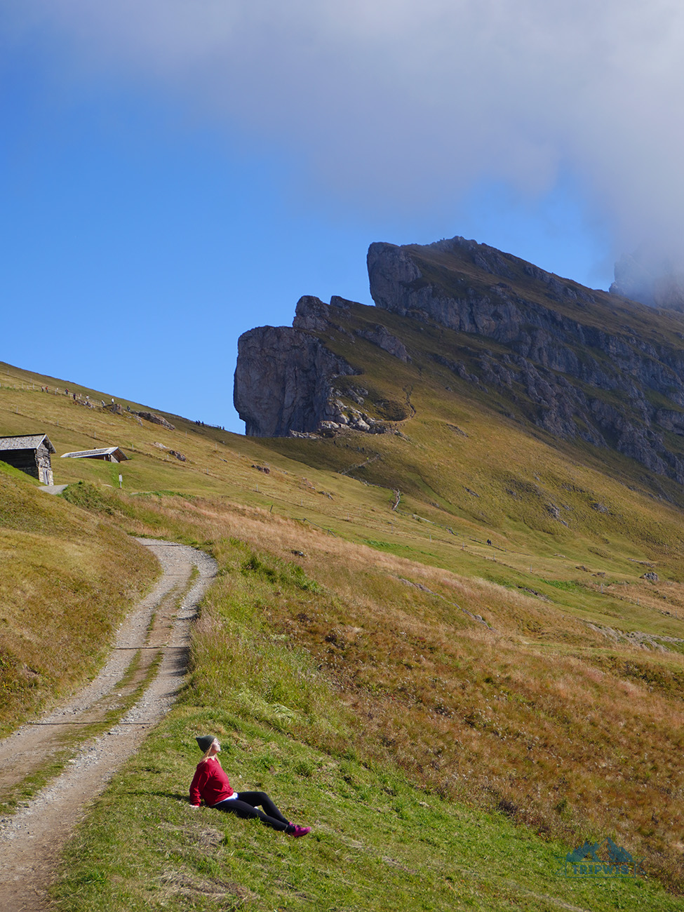 Seceda hike Dolomites
