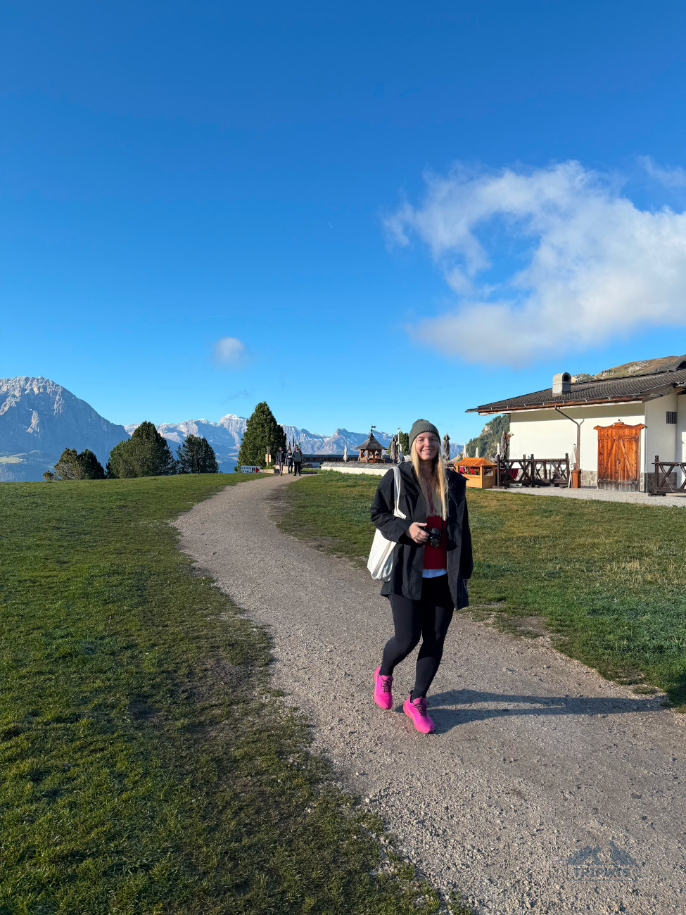 Seceda hiking refugio