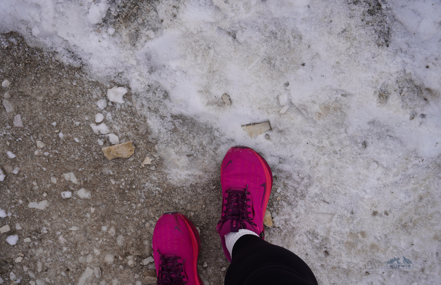 Tre Cime di Lavaredo snow