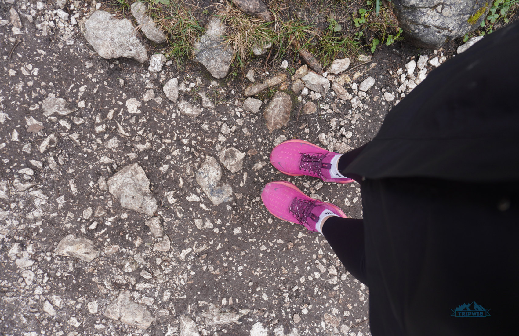 Hiking in the Dolomies shoes