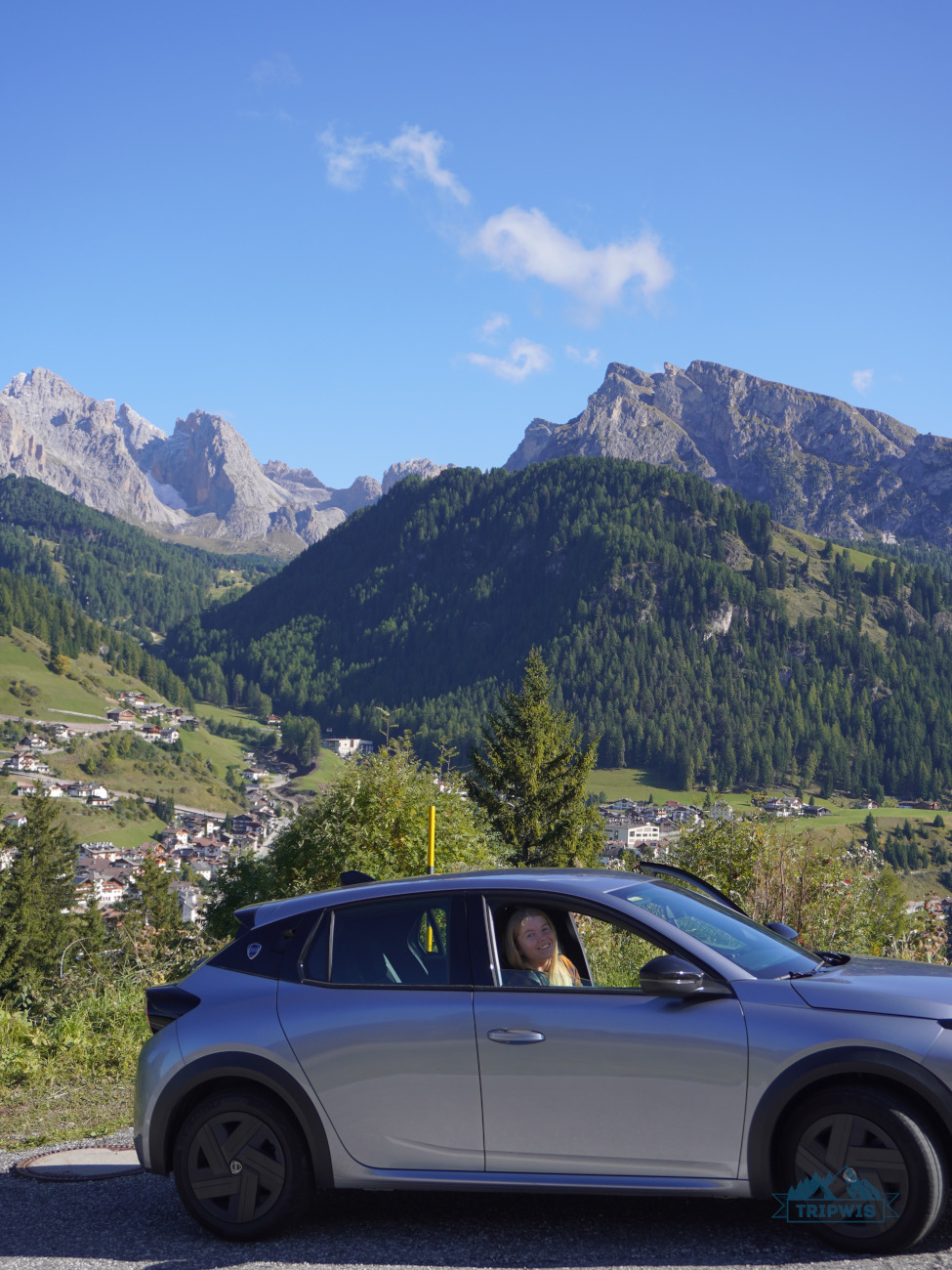 renting a car in the dolomites