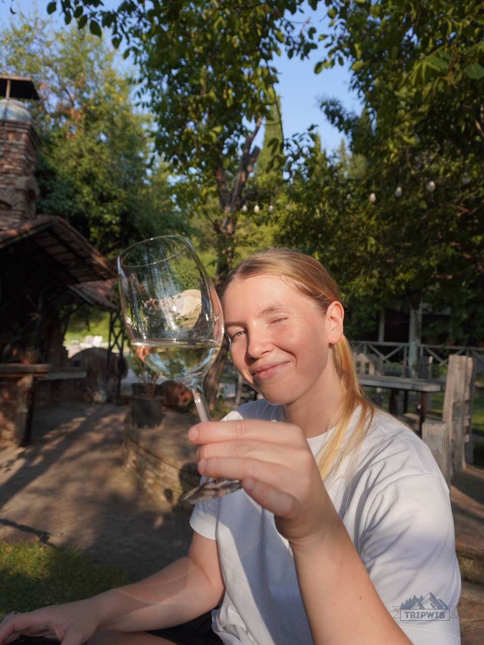 wine tasting in Kakheti Shumi winery