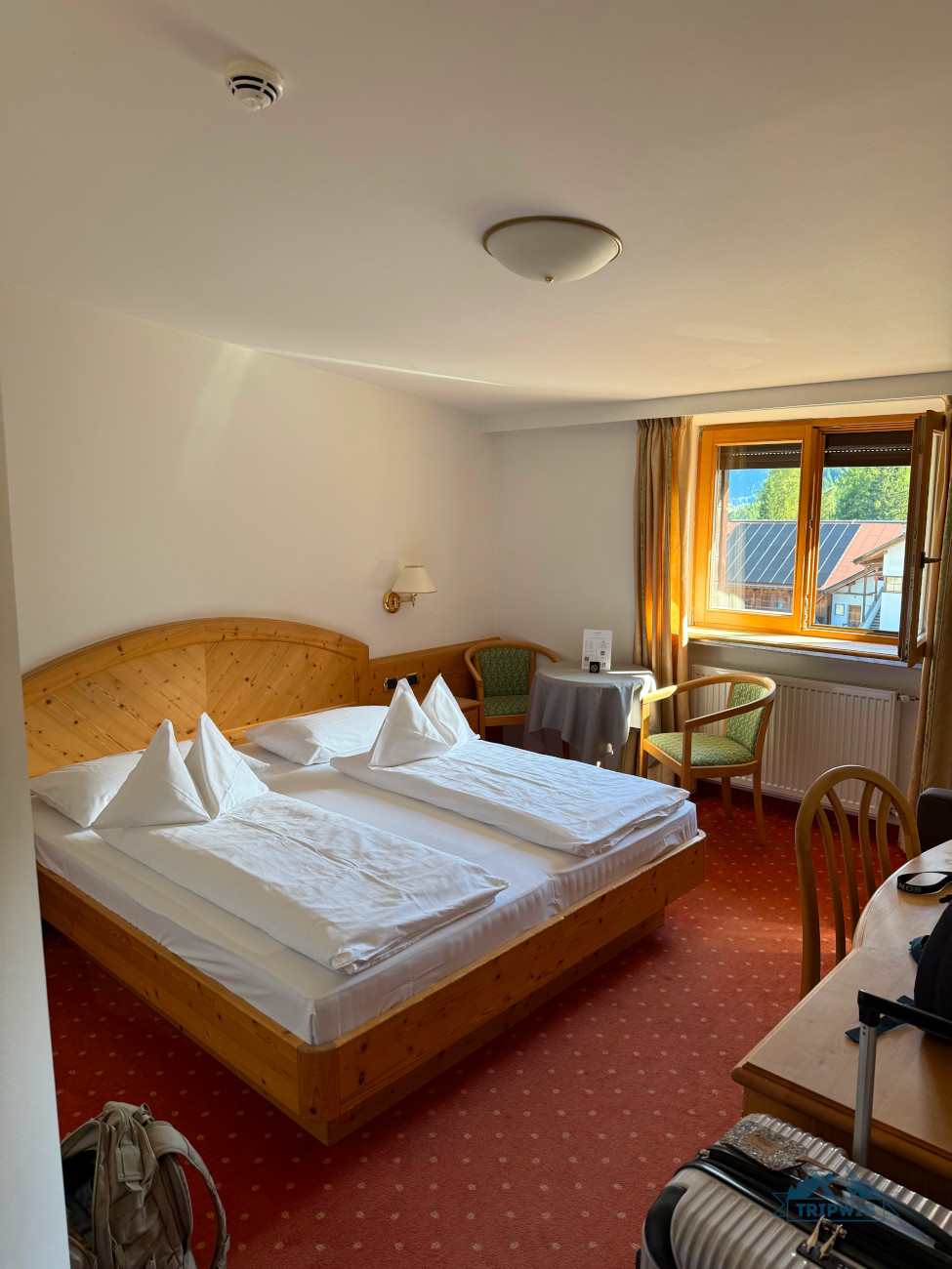 Hotel Monte Pana our room