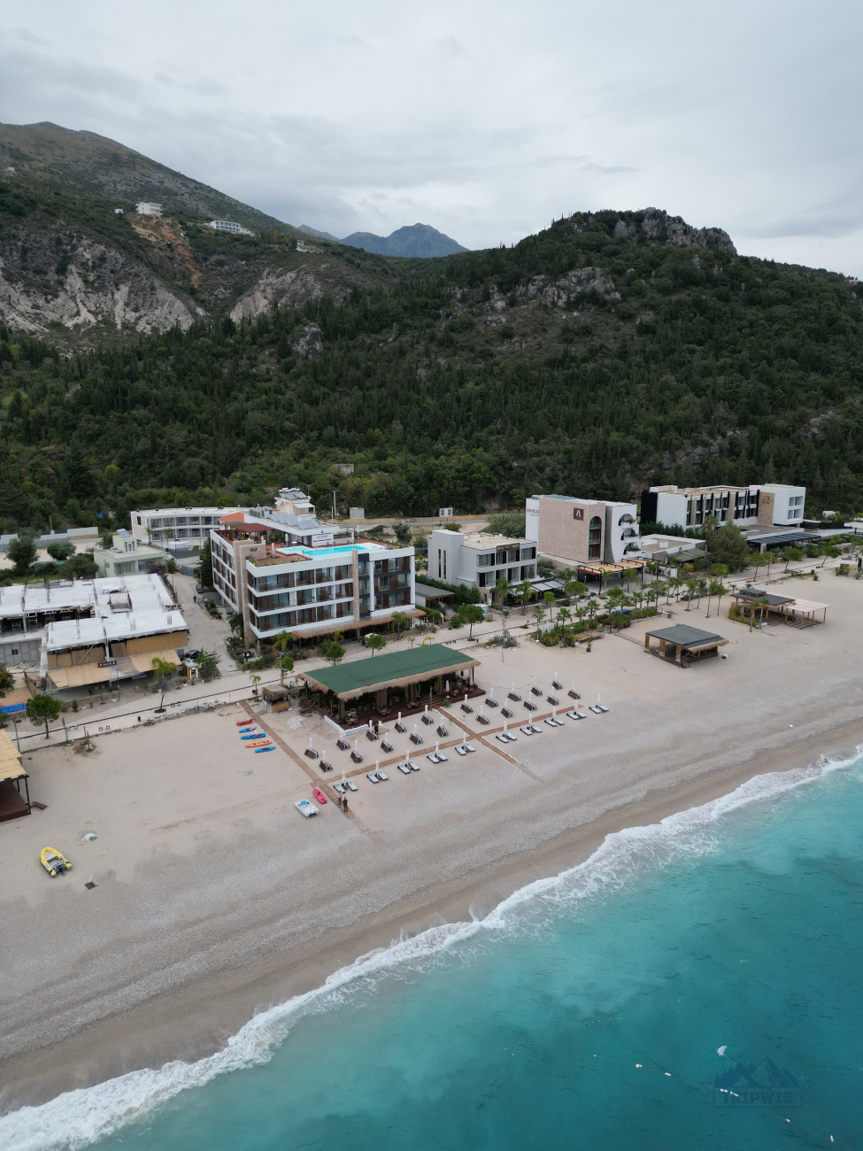 La Brisa Hotel and beach in Albania