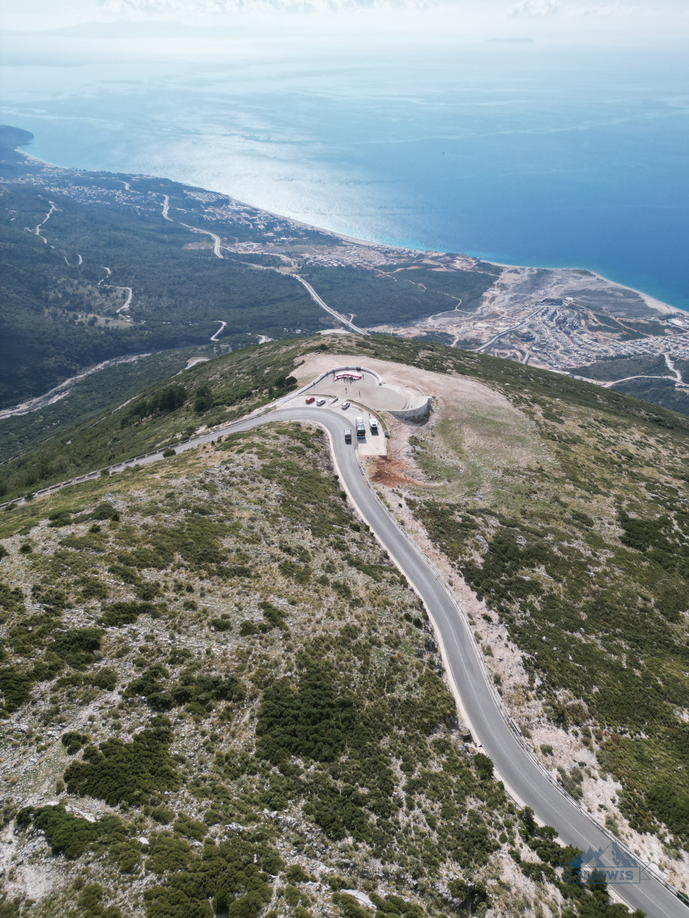 Llogara Pass view