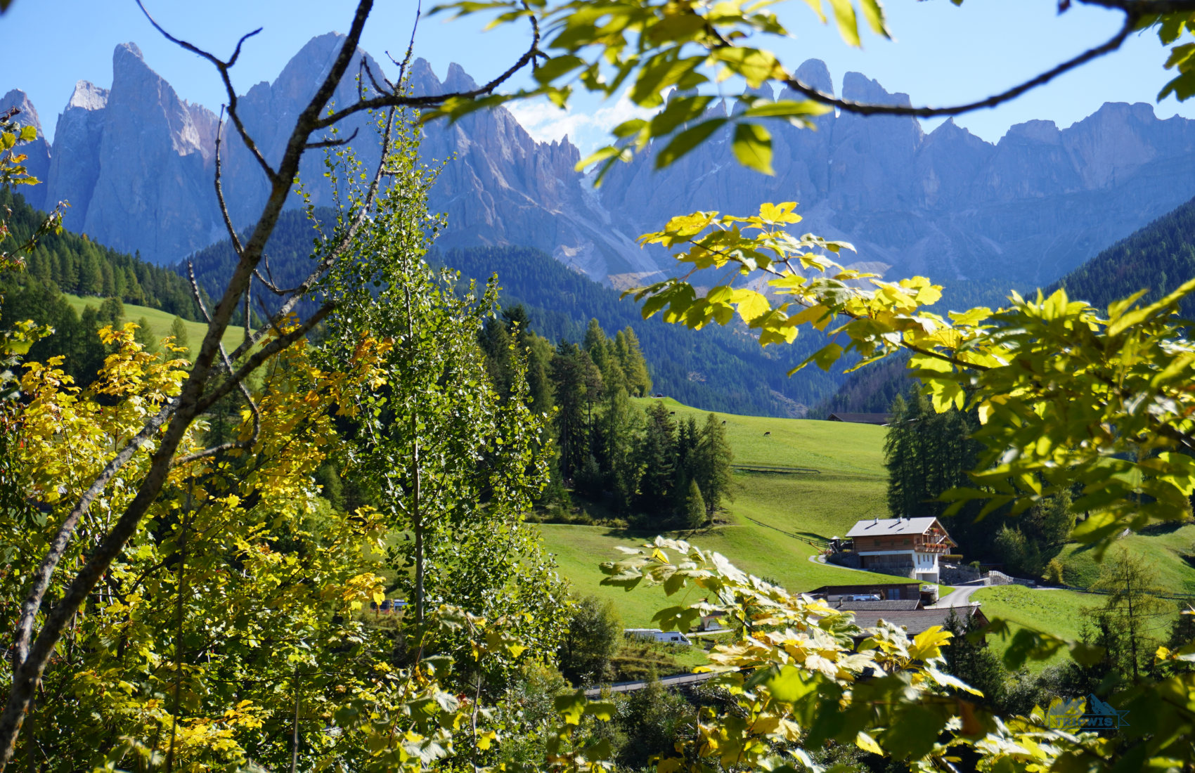 October in the Dolomites