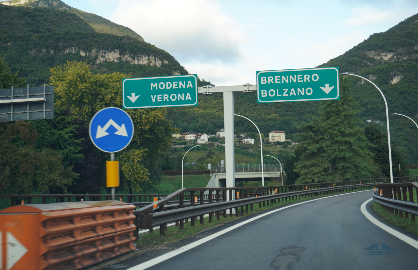 Verona Bolzano sign