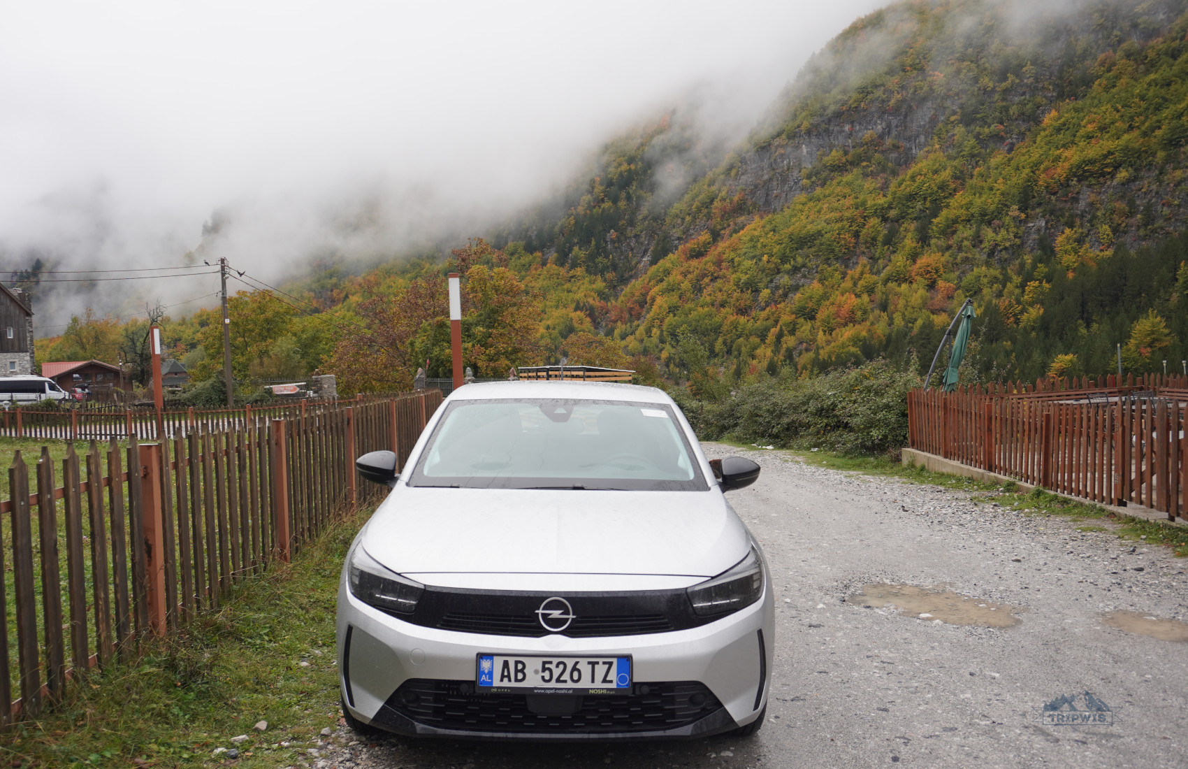 Which car did we pick for Albania