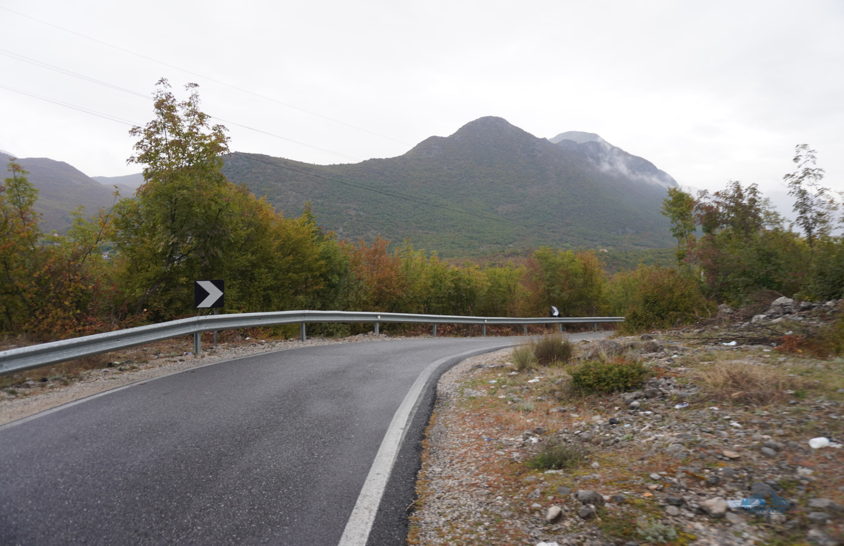 narrow road to Theth national park