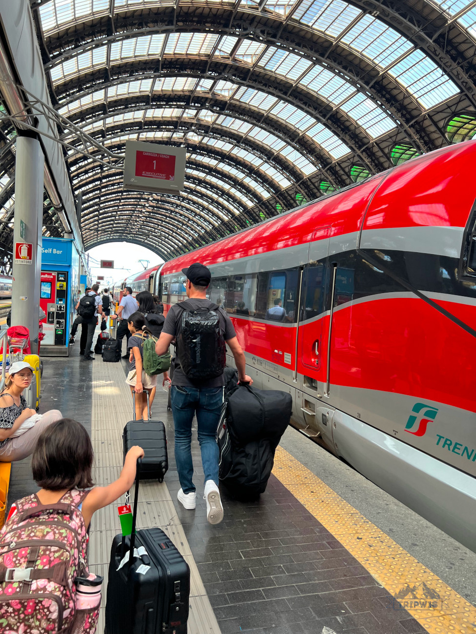 train from Milan