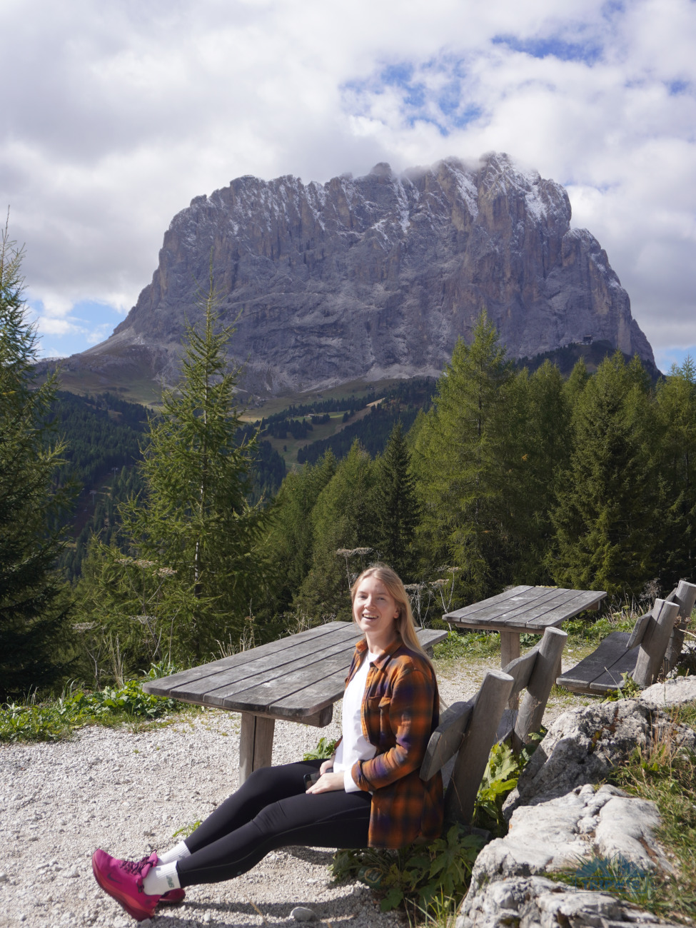 views in the Dolomites