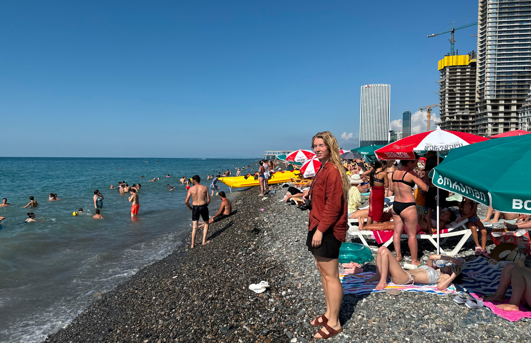 Batumi main beach