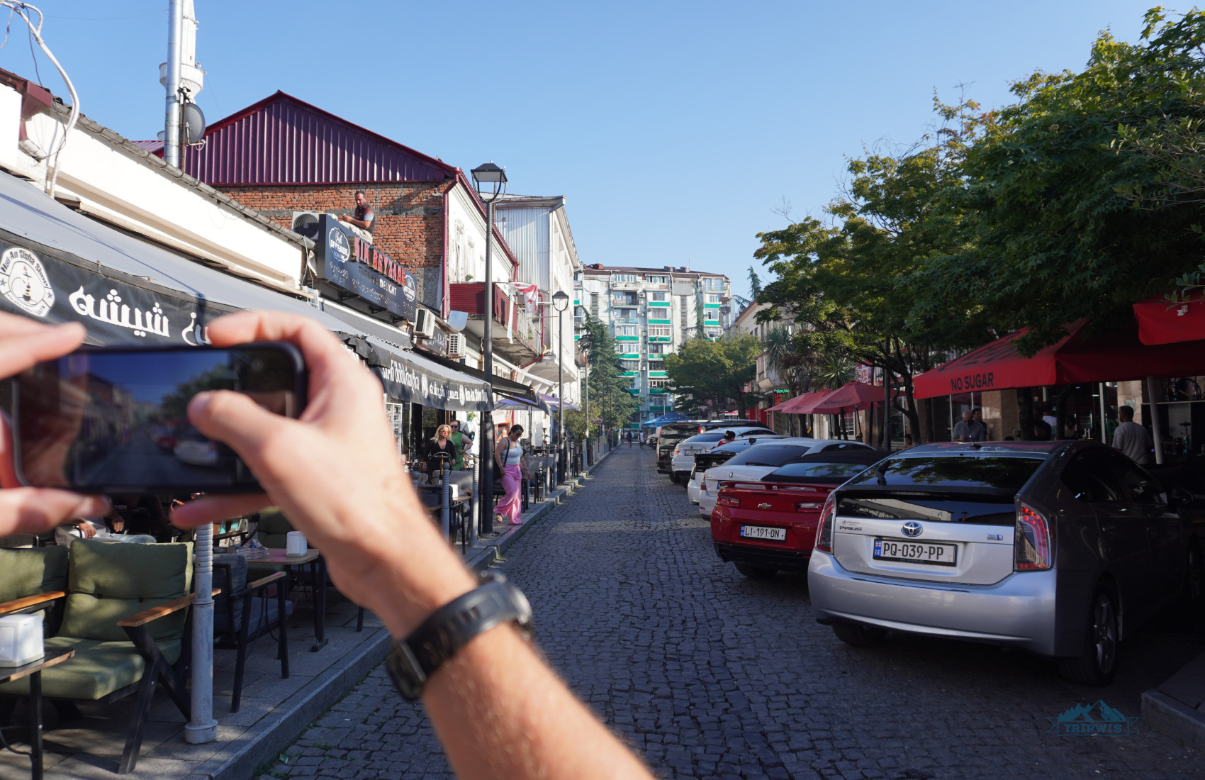Batumi parking city center