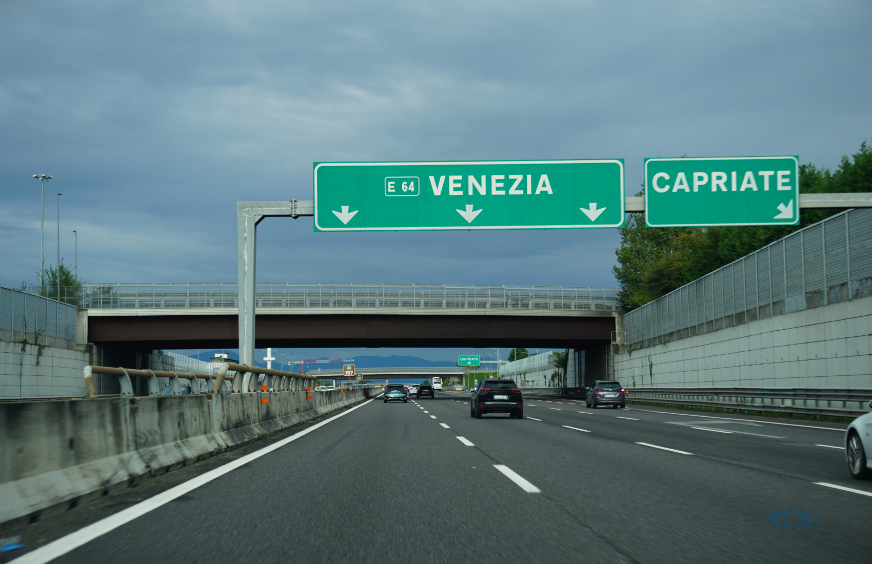 road to the Dolomites