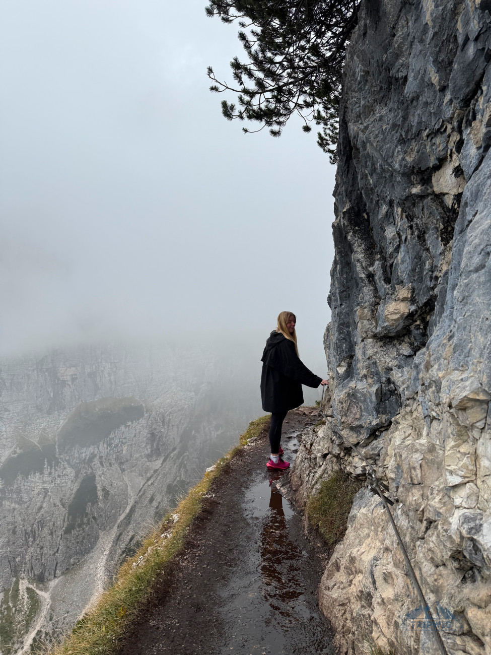 way to Lake Sorapis